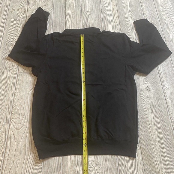 Colosseum OU Ohio Bobcats Logo 1/4 Zip Pullover Men’s M Black Jacket Pockets NWT - Picture 11 of 12